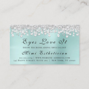 Carte De Rendez-vous Maquillage Artiste Lash Silver Driver Planner Év