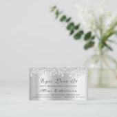 Carte De Rendez-vous Maquillage Artiste Lash Silver Drivers Planificate (Debout devant)