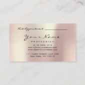 Carte de rendez-vous Maquillage Eyebrow Eyes Lashe (Dos)