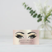 Carte de rendez-vous Maquillage Eyebrow Eyes Lashe (Debout devant)