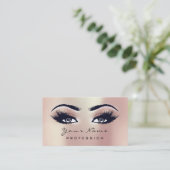 Carte de rendez-vous Maquillage Eyebrow Eyes Lashe (Debout devant)