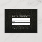 Carte De Rendez-vous Massage Thérapie Guérison Mains Énergie Spa Bien-ê (Dos)