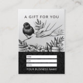 Carte De Rendez-vous Massage Thérapie Guérison Mains Énergie Spa Bien-ê (Devant)