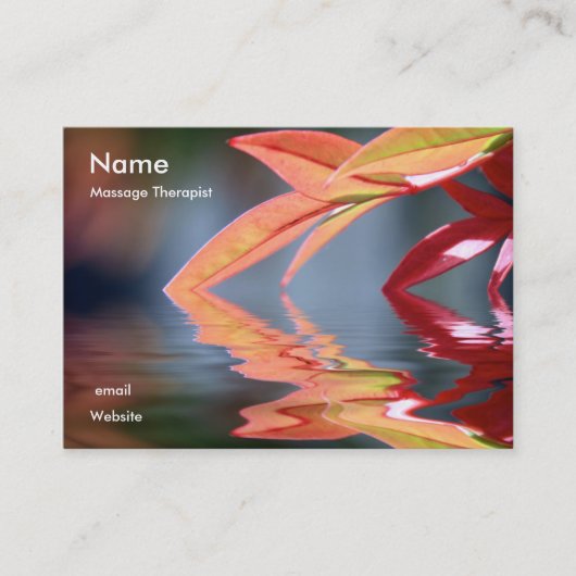 Carte De Rendez-vous Massage Therapis… (Devant)