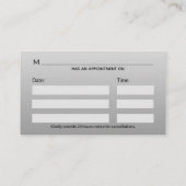 Carte De Rendez-vous Médicale Gold Professional Hygieia Bowl (Dos)