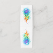 Carte De Rendez-vous Méduse arc-en-ciel (Extérieur déplié)