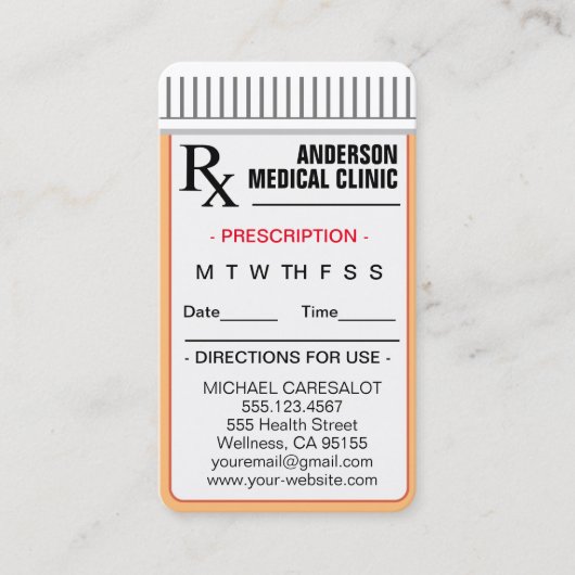 Carte de rendez-vous mémorable amusant (Devant)