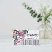 Carte De Rendez-vous Mode unique de floraison d'affaires de déesse (Debout devant)