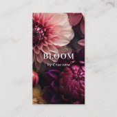 Carte De Rendez-vous Modern Flower Salon (Devant)