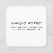 Carte De Rendez-vous Monogramme Texture rustique (Dos)