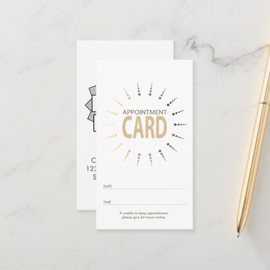 Carte De Rendez-vous Mont Rainbow (Devant/Arrière en situation)