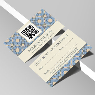 Carte De Rendez-vous Mosaic Medical Spa Appointment Reminder Card