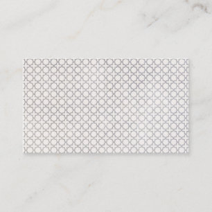 Carte De Rendez-vous Motif géométrique beige islamique