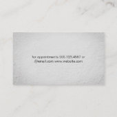 Carte De Rendez-vous Mur texturé (Dos)