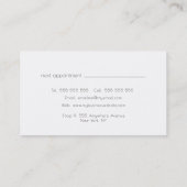 Carte De Rendez-vous Nature Branch Minimalist Appointment Cards (Dos)