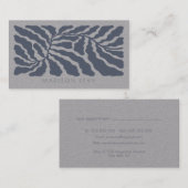 Carte De Rendez-vous Nature Branch Minimalist Appointment Cards (Devant / Derrière)