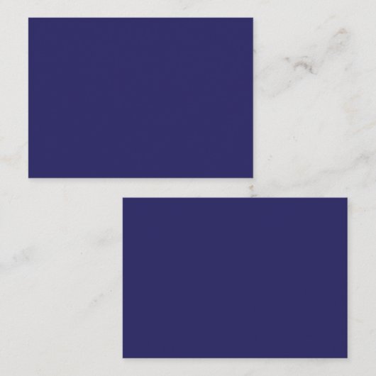 Carte de rendez-vous Navy | Conception de carte de (Devant / Derrière)
