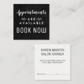 Carte De Rendez-vous Nomination (Devant / Derrière)