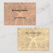 Carte De Rendez-vous Nomination design de luxe (Devant / Derrière)