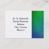 Carte De Rendez-vous Nomination Médicale (Dos)