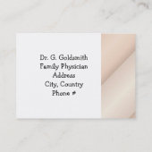 Carte De Rendez-vous Nomination Médicale (Dos)