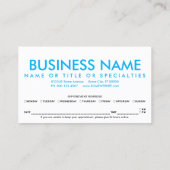 Carte De Rendez-vous ocean fade (Dos)