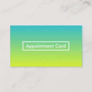 Carte De Rendez-vous ocean fade