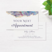 carte de rendez-vous opale foncée (Bureau)