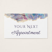 carte de rendez-vous opale foncée (Devant)