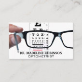 Carte De Rendez-vous Optométriste | Lunettes de prescription | Applicat (Devant)
