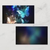Carte De Rendez-vous Papillon de nuit (Devant / Derrière)