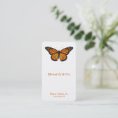 Carte De Rendez-vous Papillon monarque (Debout devant)
