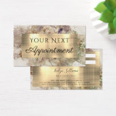 Carte de rendez-vous parties scintillant aquarelle (Bureau)