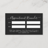 Carte De Rendez-vous Parties scintillant de diamants floraux rose moder (Dos)