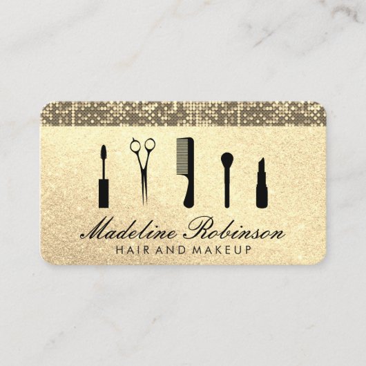 Carte De Rendez-vous Parties scintillant et sélection (Devant)