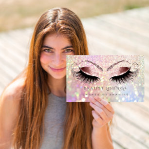 Carte De Rendez-vous Parties scintillantes fascinantes Hairdstyle de