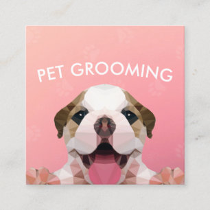 Carte De Rendez-vous Petit Pog Chien Soins pour animaux de compagnie Gr