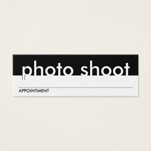 carte de rendez-vous photo (Devant)