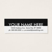 carte de rendez-vous photo (Dos)