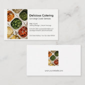 Carte De Rendez-vous Planificateur d'événements | Services de restaurat (Devant / Derrière)