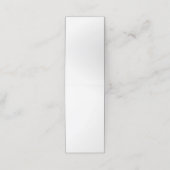 Carte de rendez-vous pliée (Extérieur déplié)