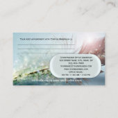 Carte de rendez-vous pour chiropraticien léger en (Dos)