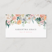 Carte de rendez-vous pour le maquillage de cheveux (Devant)