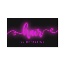 carte de rendez-vous pour les cheveux