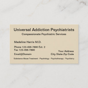 Carte de rendez-vous pour les services de psychiat