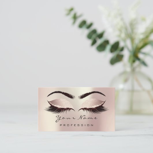 Carte de rendez-vous pour Rose Blush (Debout devant)