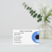 Carte de rendez-vous pour soins de vision optométr (Debout devant)