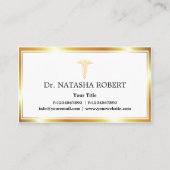 Carte de rendez-vous pour soins Médicales classiqu (Devant)