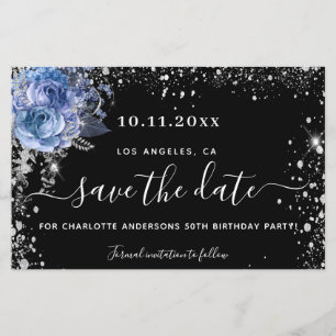 Carte de rendez-vous pour un anniversaire à petit