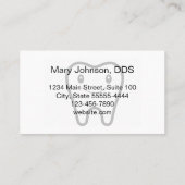 Carte De Rendez-vous Professional Dentist Office Next Appointment Card (Dos)